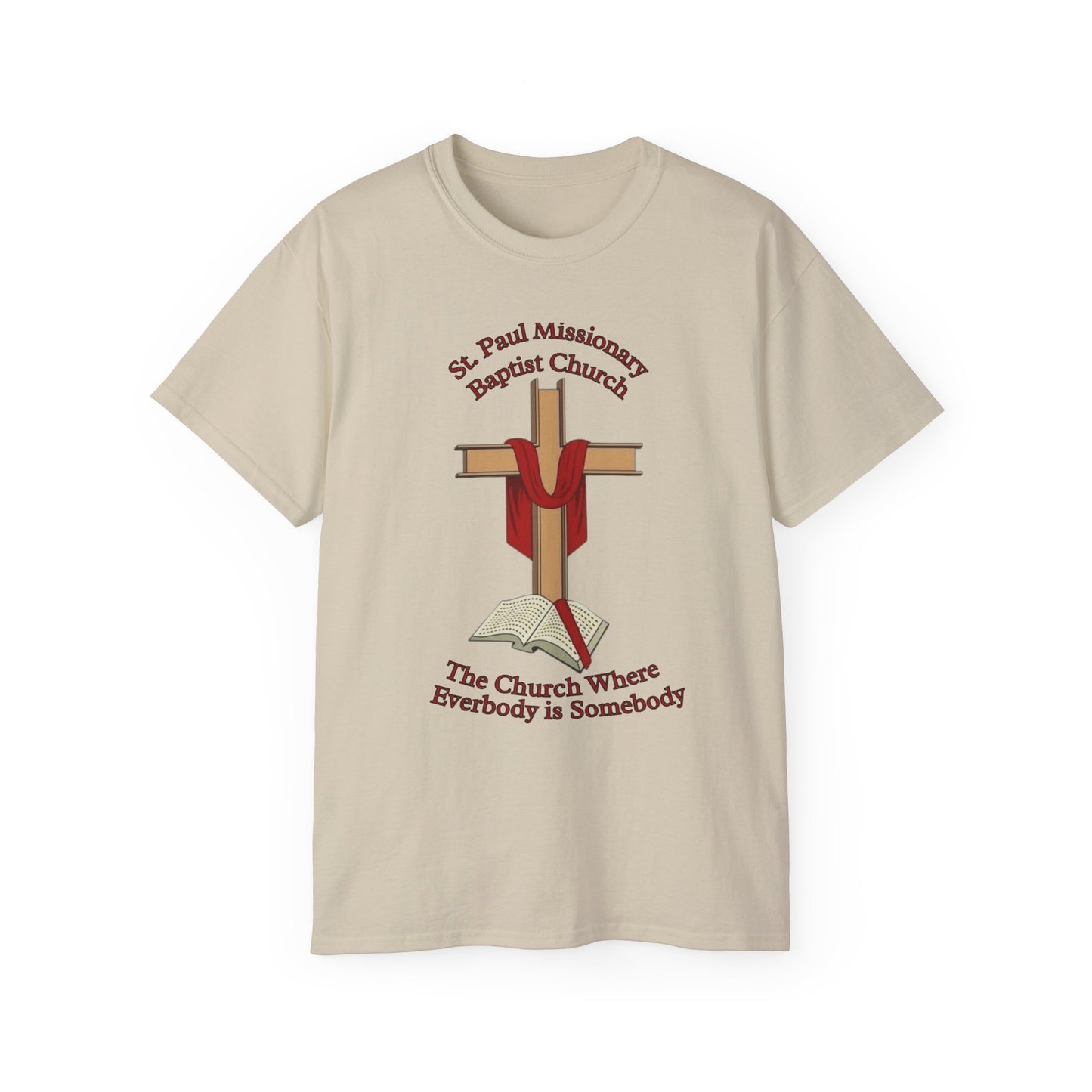 Church T-Shirt — St. Paul Missionary Baptist Church "The Church Where Everybody is Somebody"