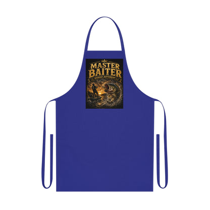 “Master Baiter” Funny Angler Cotton Fishing Apron