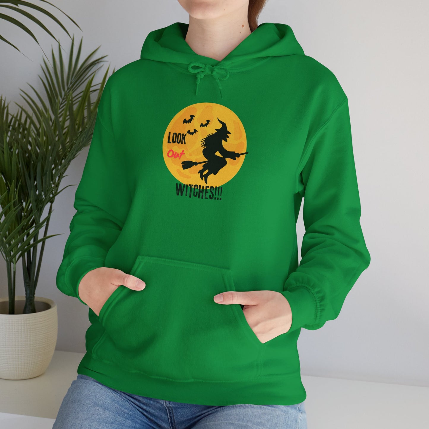 Look Out Witches-Hoodie