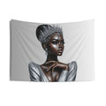 Queen Silver Wall Tapestry