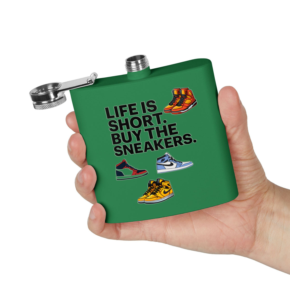 Buy Sneakers Stainless Steel Flask
