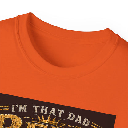 "I'm That Dad, Reel Legend" Graphic Tee-Fishing Dad T-Shirt