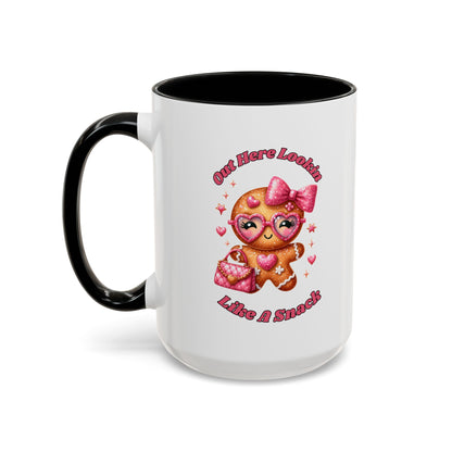 I Put Out For Santa-Accent Coffee Mug (11, 15oz)