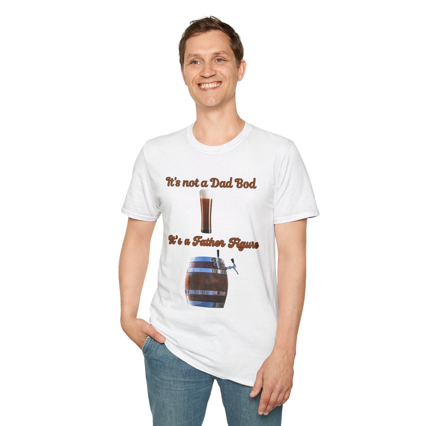 Funny Dad Bod T-Shirt, Father’s Day Gift, Unisex Humor Tee, Perfect for BBQs, Casual Outings, Family Gatherings