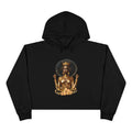 Golden Goddess Crop Hoodie