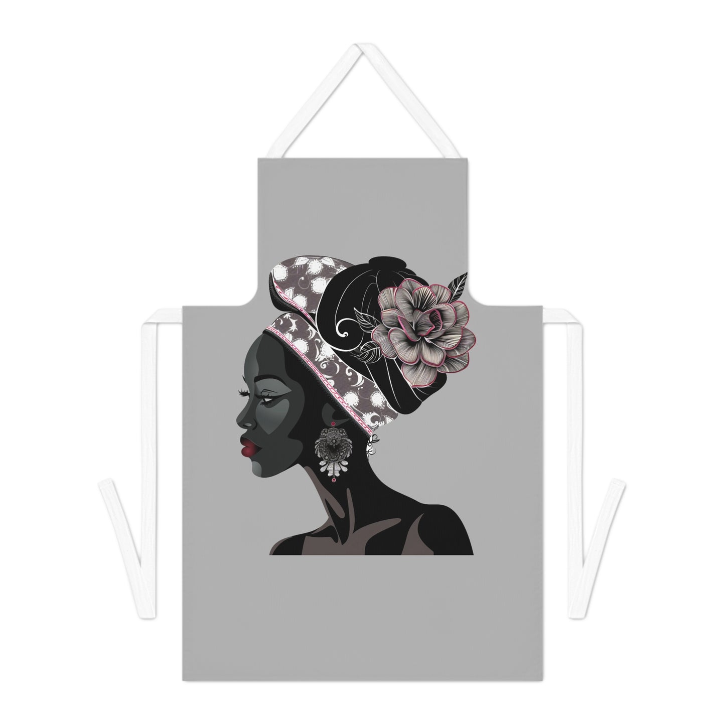 Black Queen 3-Adult Apron (AOP)