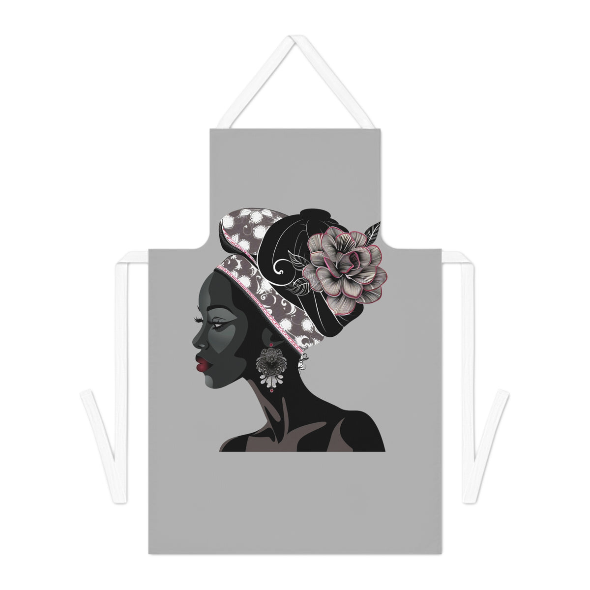 Black Queen 3-Adult Apron (AOP)