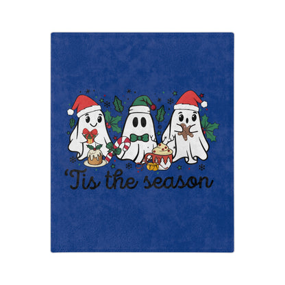 Christmas Ghost-Dark Blue