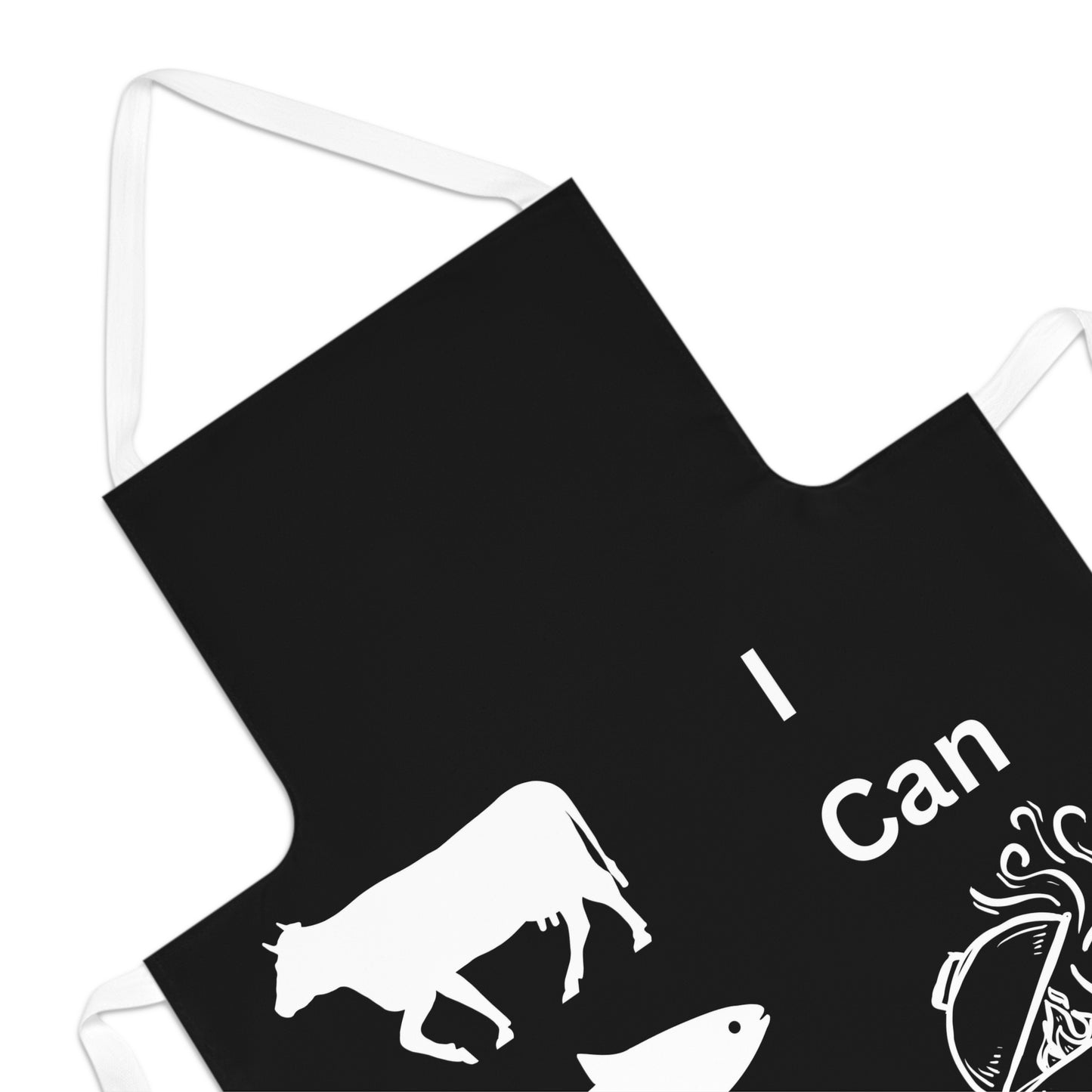 I Can Grill-Black-Apron
