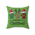 Merry Christmas Paws-Green