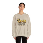 King Father Provider Husband Hero Crewneck Sweatshirt — Father's Day