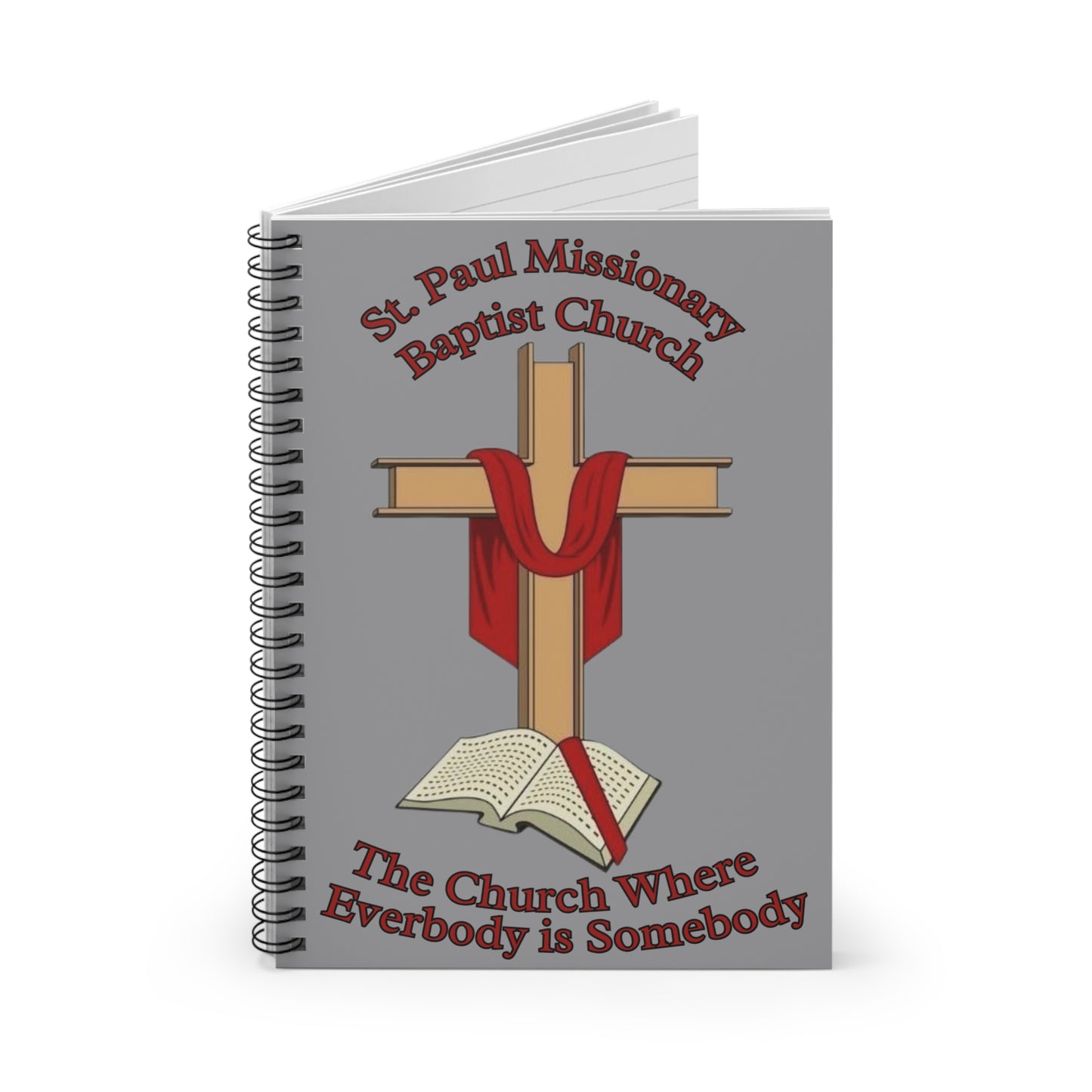 St. Paul Missionary Baptist Church Notebook —Grey