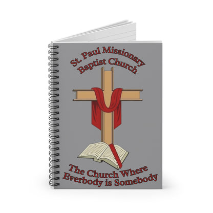 St. Paul Missionary Baptist Church Notebook —Grey