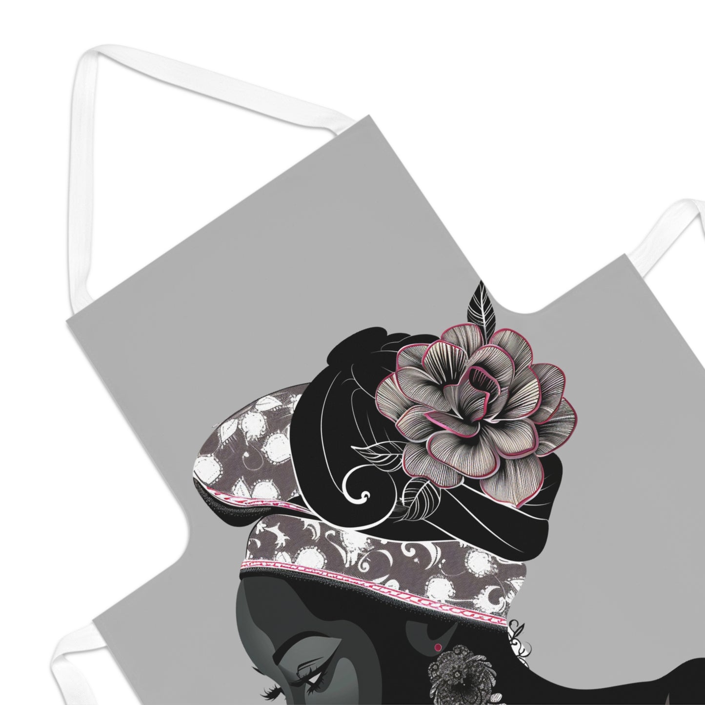 Black Queen 3-Adult Apron (AOP)