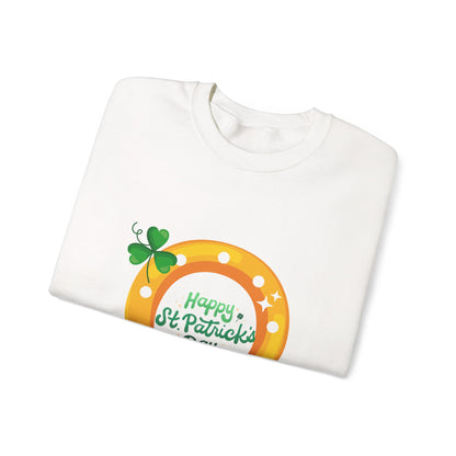 Happy St. Patrick's Day Horseshoe Sweatshirt