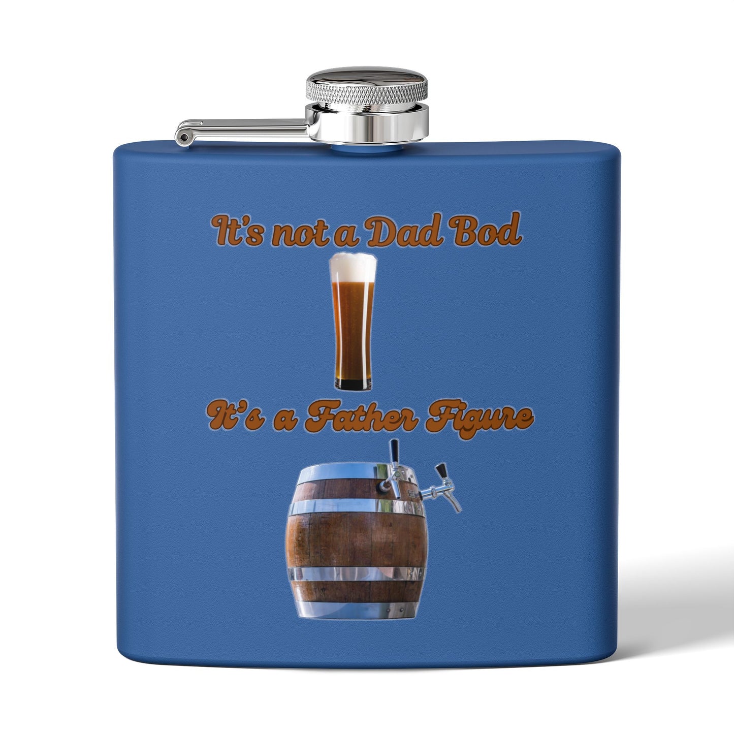 Stainless Dad Bod 2 steel Flask