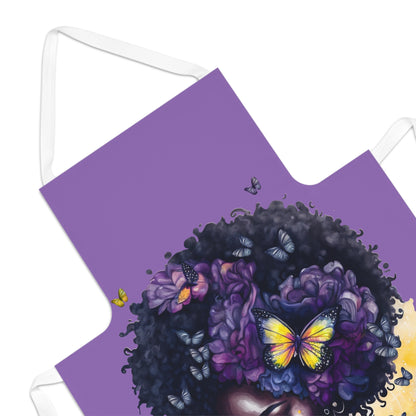 Black Power-Adult Apron (AOP)