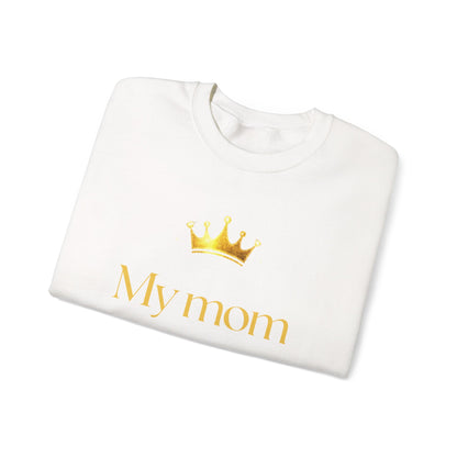Mom Queen Sweatshirt — Mother's Day Crewneck