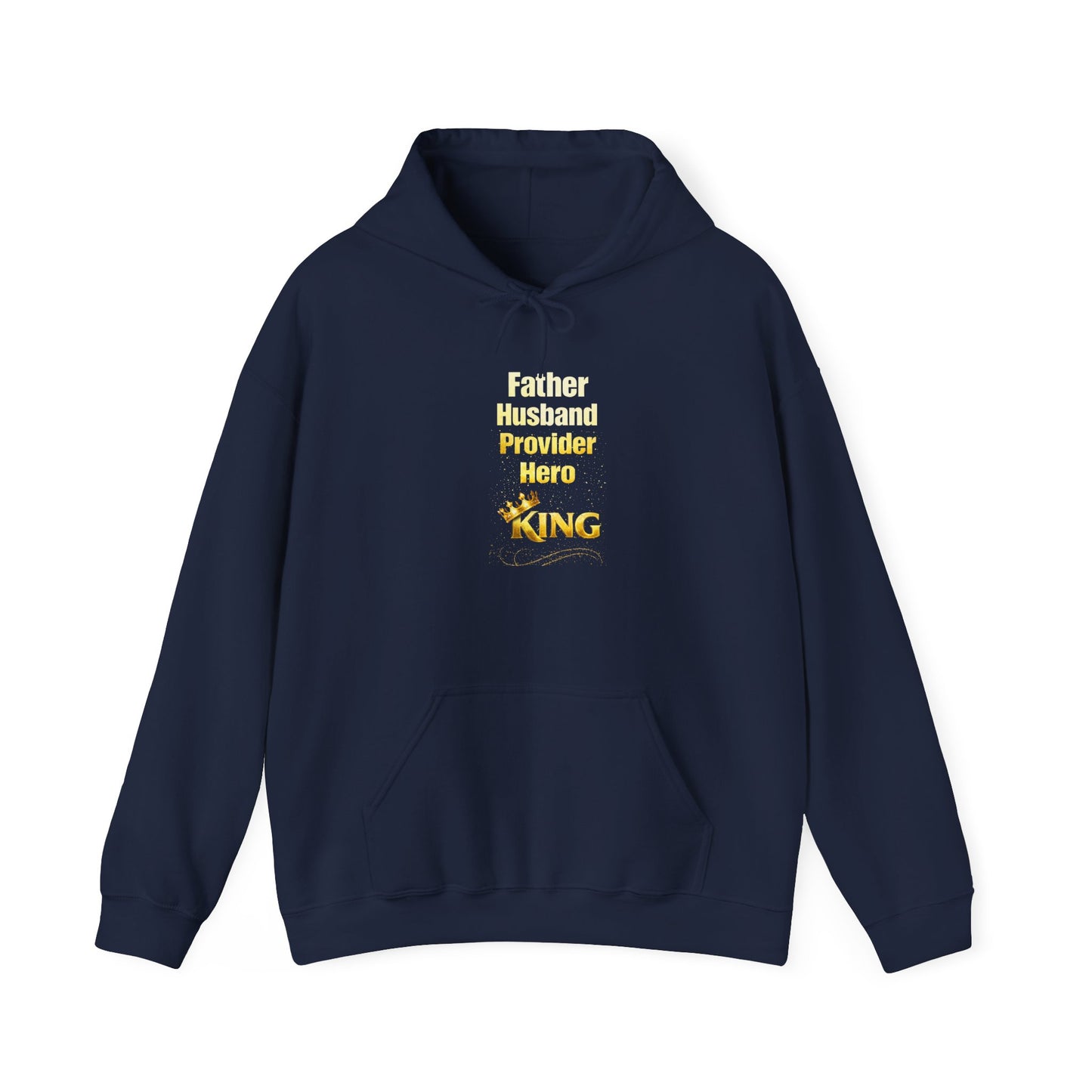 Father Husband Provider Hero King-Hoodie