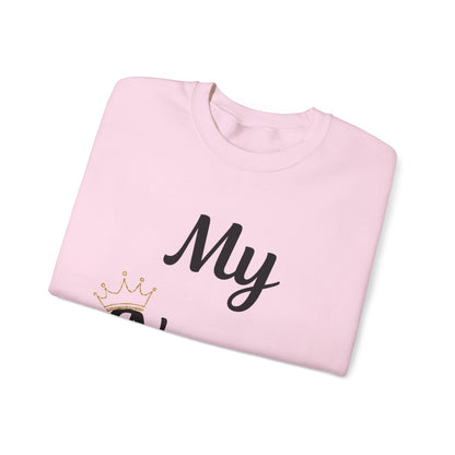 My Nana Is a Queen Crewneck Sweatshirt - Perfect Gift for Grandmothers