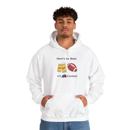 Beer and Football-Hoodie