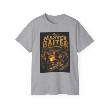 "Master Baiter" Vintage Angler Graphic Tee