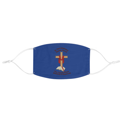 St Paul Missionary Baptist Church Face Mask — Dk Blue