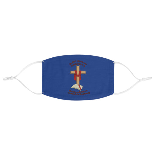 St Paul Missionary Baptist Church Face Mask — Dk Blue
