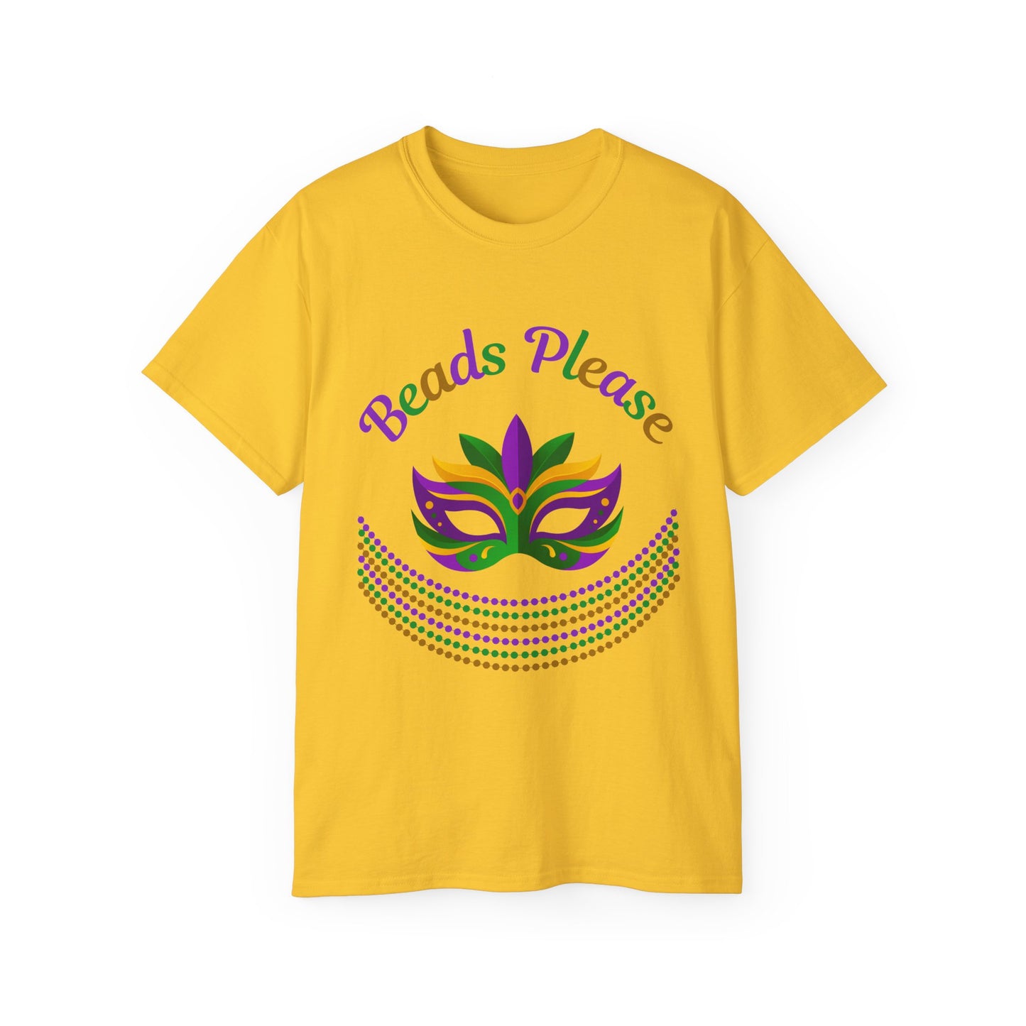 Beads Please Mardi Gras T-Shirt-1