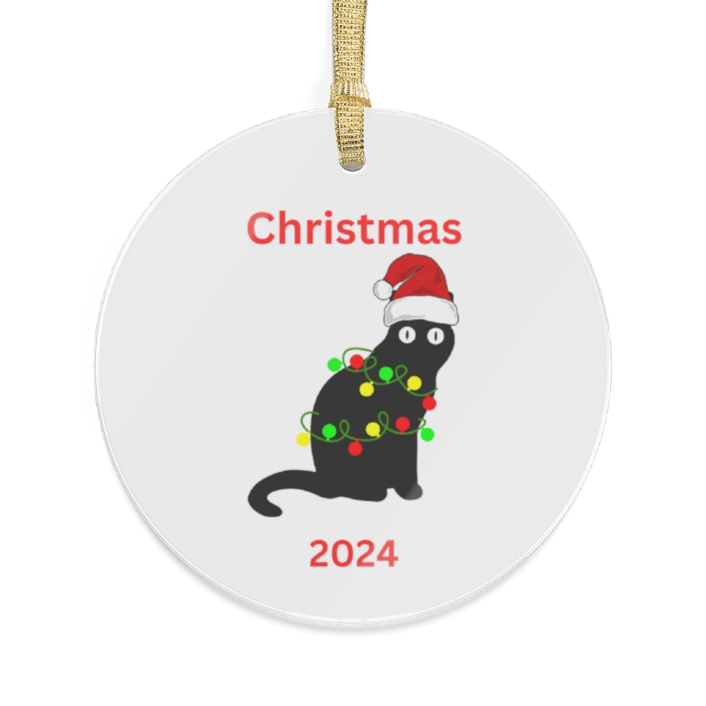 Black Cat-Christmas lights