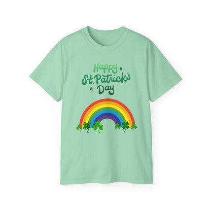 Happy St. Patrick's Day Tee 3 — "Happy St. Patrick's Day" Graphic T-Shirt