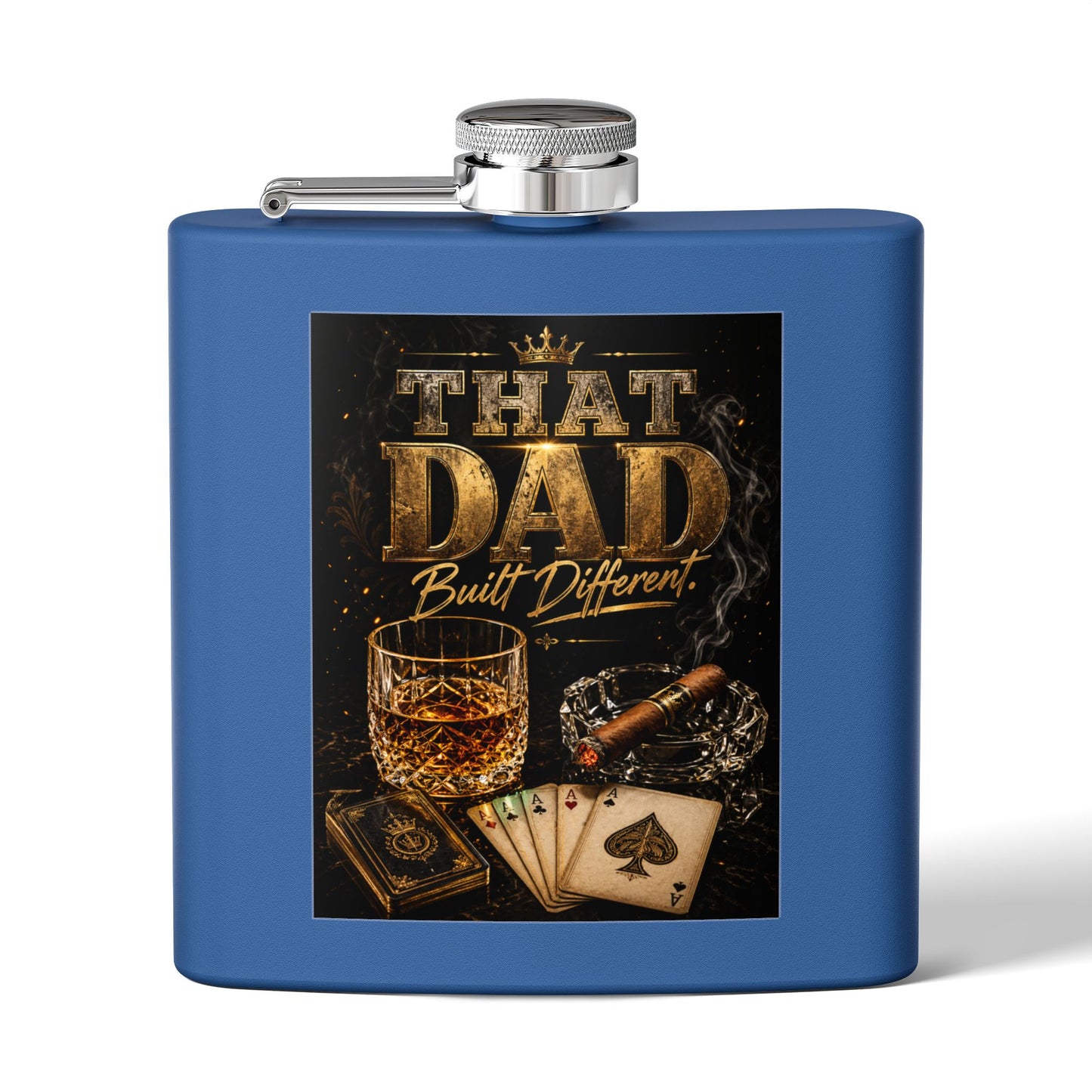 That Dad Built Different 5 - 6oz Stainless Steel Flask