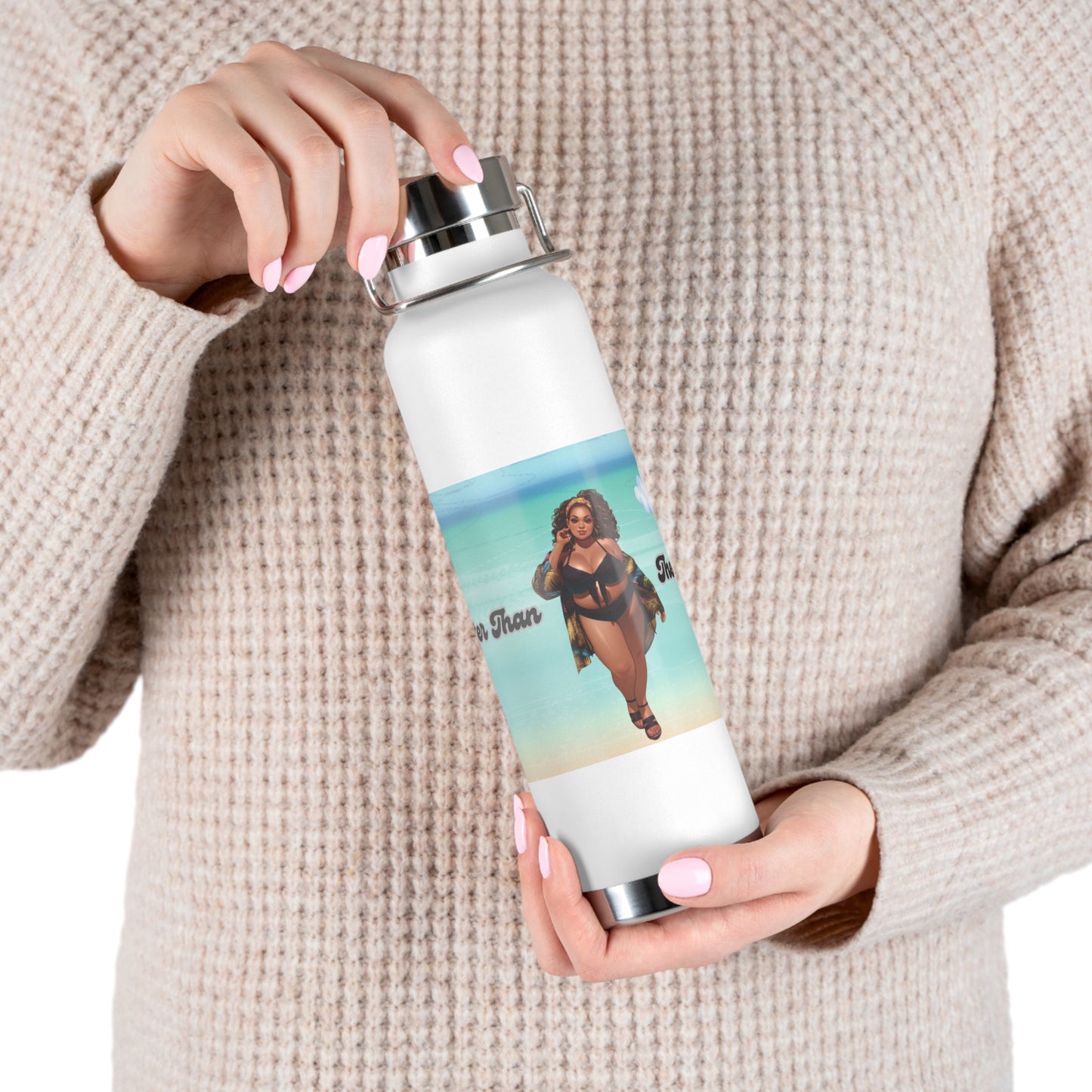 Hotter Than The Summer Sun Thermal Flask, Insulated 22 oz Water Bottle