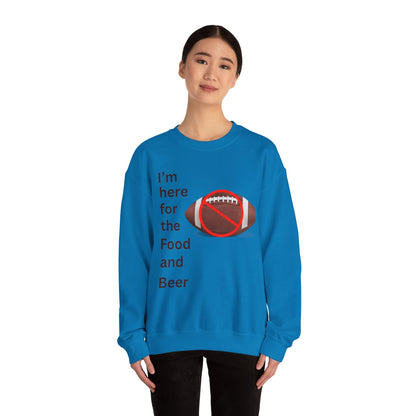 Food and Beer- Sweatshirt