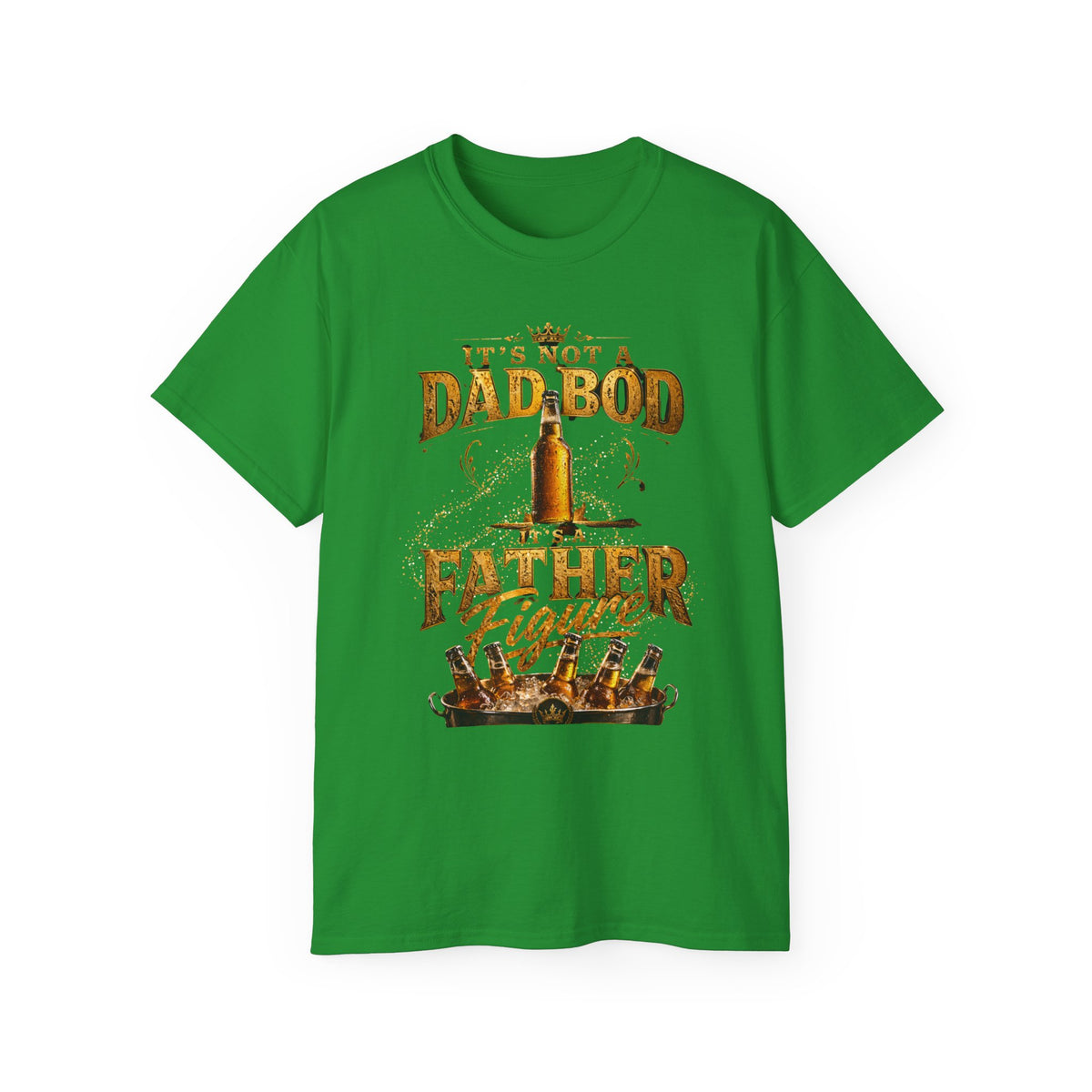 Dad Bod? Father Figure T-Shirt - Funny Father's Day Beer Tee