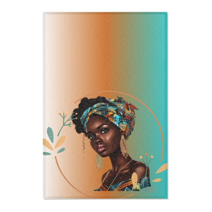 Queen Teal Area Rug - Perfect for Living Room Decor