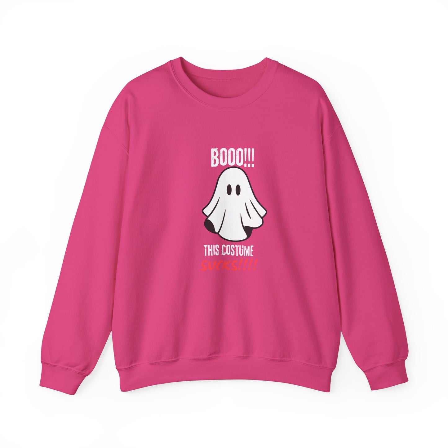 Boo Costume Sucks-Black-Sweatshirt