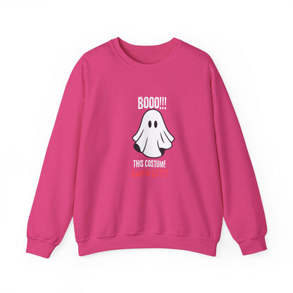 Boo Costume Sucks-Black-Sweatshirt
