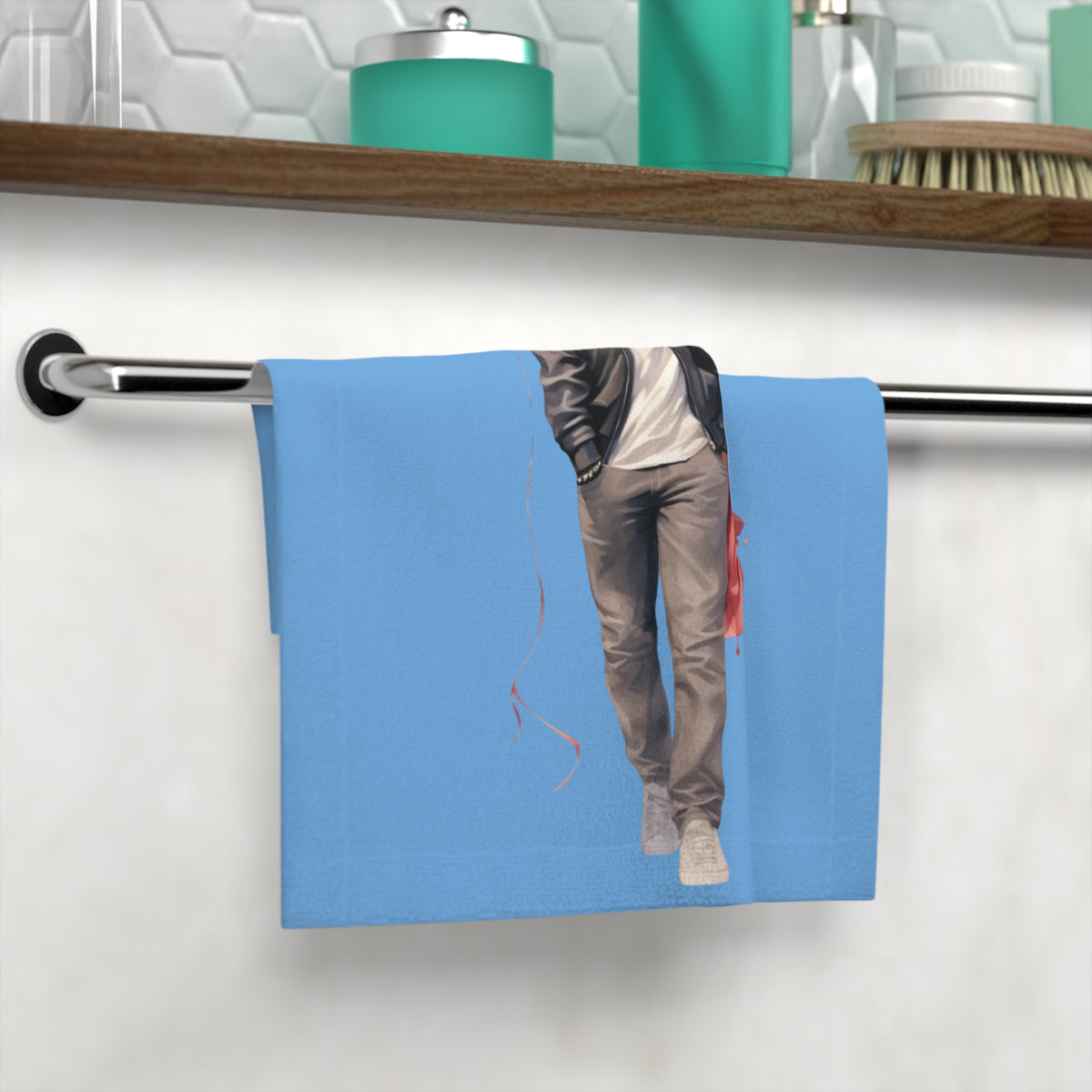Love Stroll 2-Face Towel