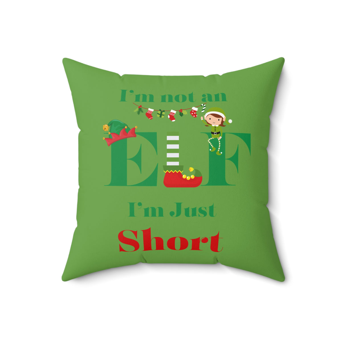 Not An Elf-Girl-Green