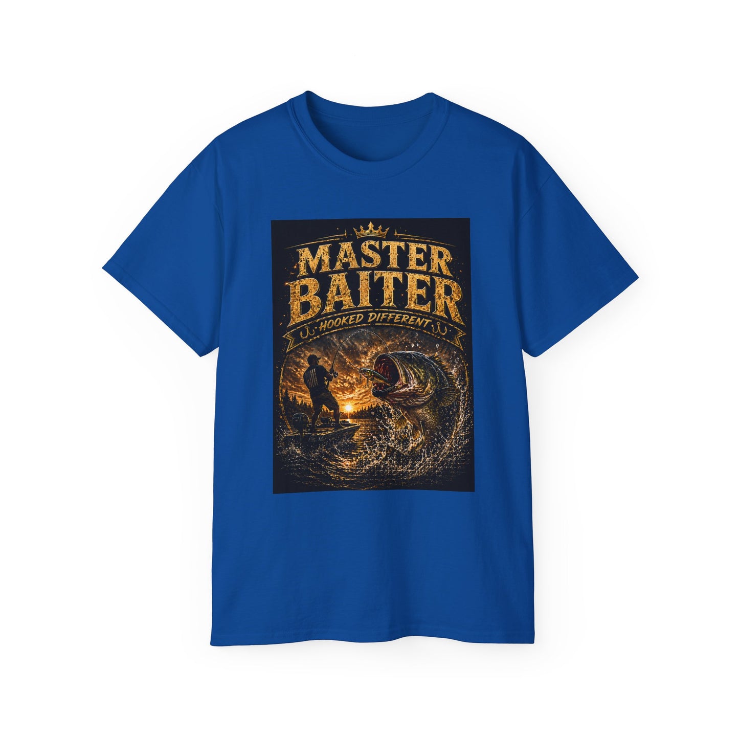 "Master Baiter" Vintage Angler Graphic Tee