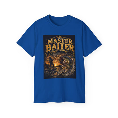 "Master Baiter" Vintage Angler Graphic Tee