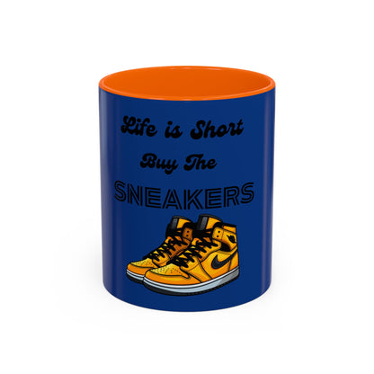 Life is Short Buy The Sneakers Mug