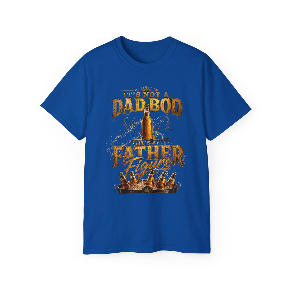 Dad Bod? Father Figure T-Shirt - Funny Father's Day Beer Tee