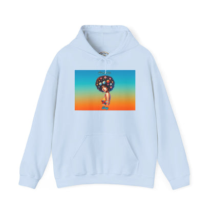 Summer Slay Vibrant Artistic Hoodie