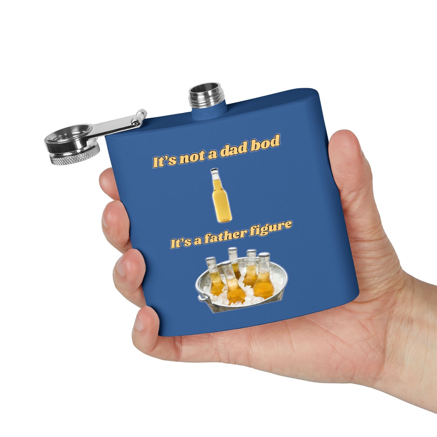 Dad Bod Stainless Steel Flask
