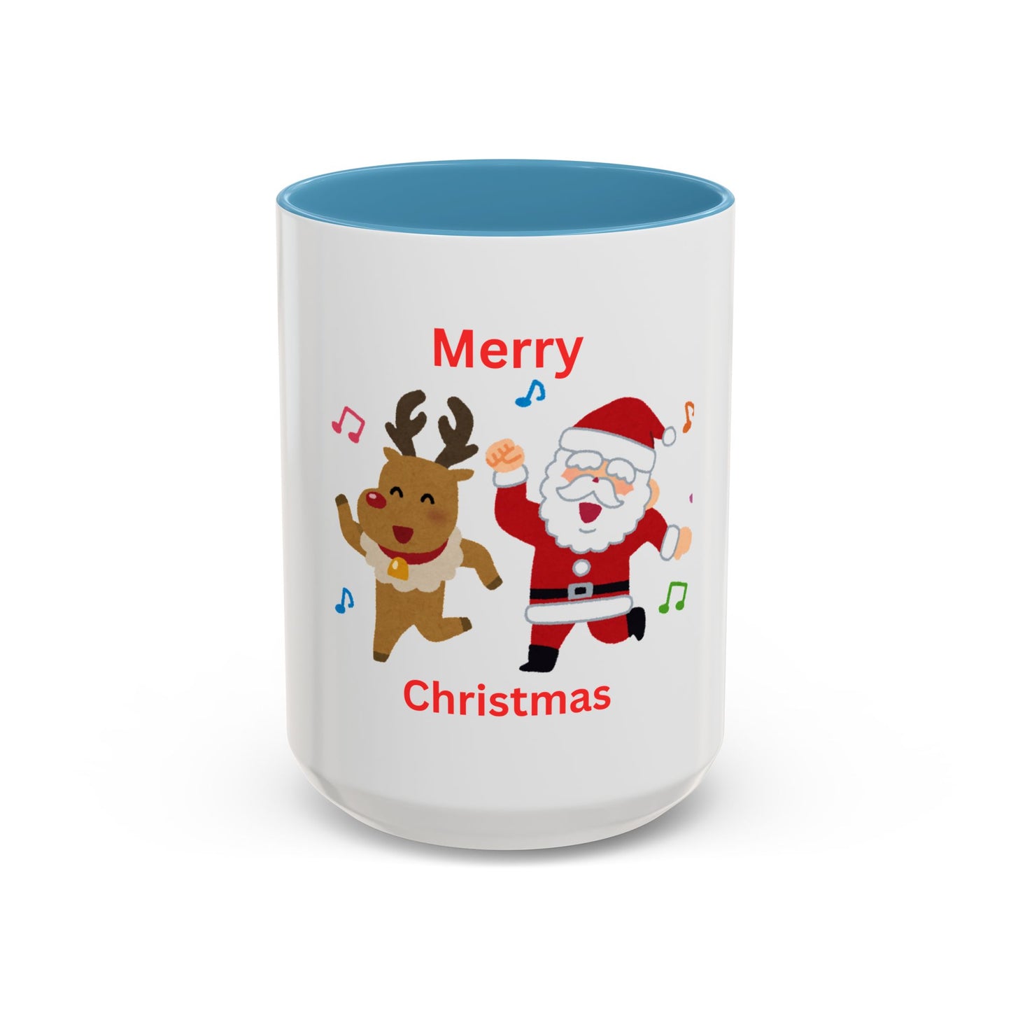 Singing Santa and Rudolf