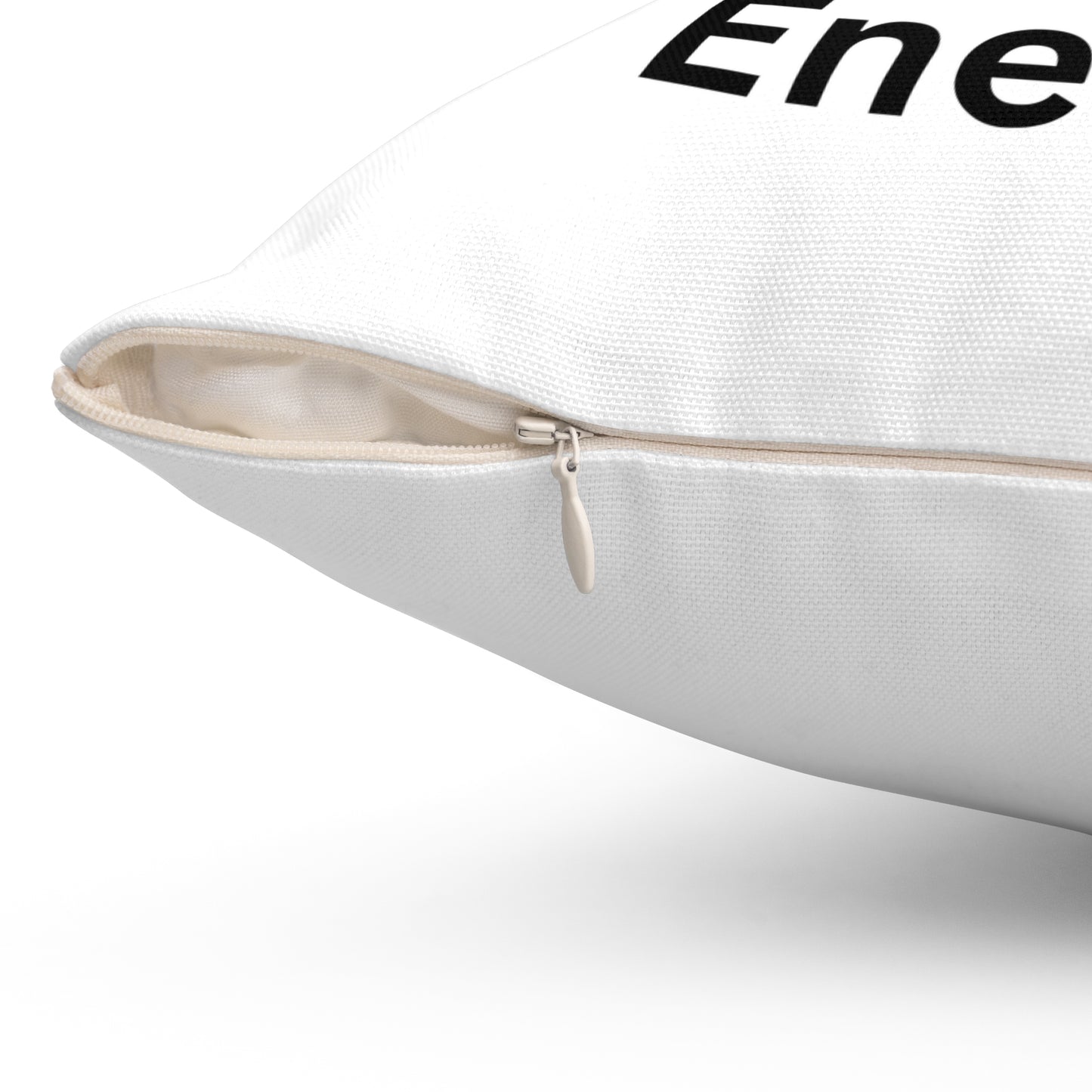 Big Nick Energy-Spun Polyester Square Pillow (White)