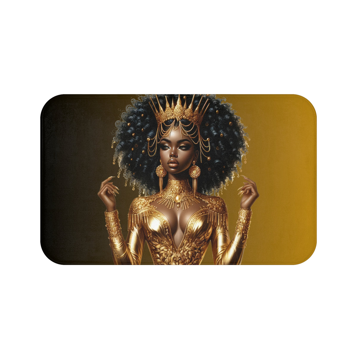 Golden Goddess Bath Mat
