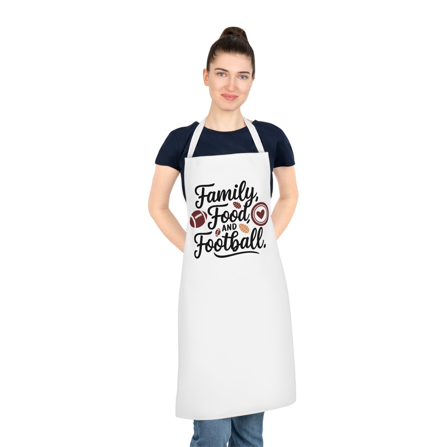 Food Family and Football-White